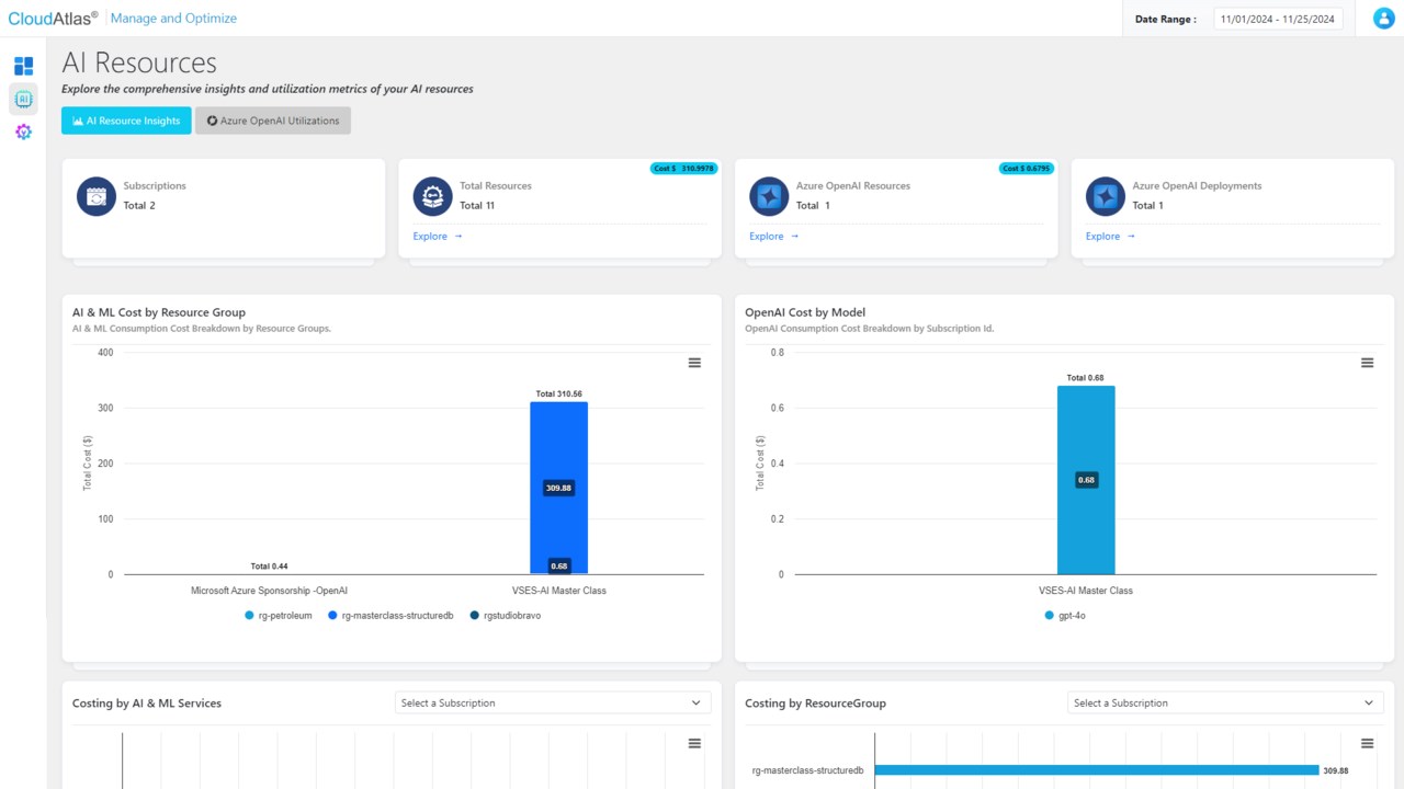 Snapshot 2 of CloudAtlas AI Optimize