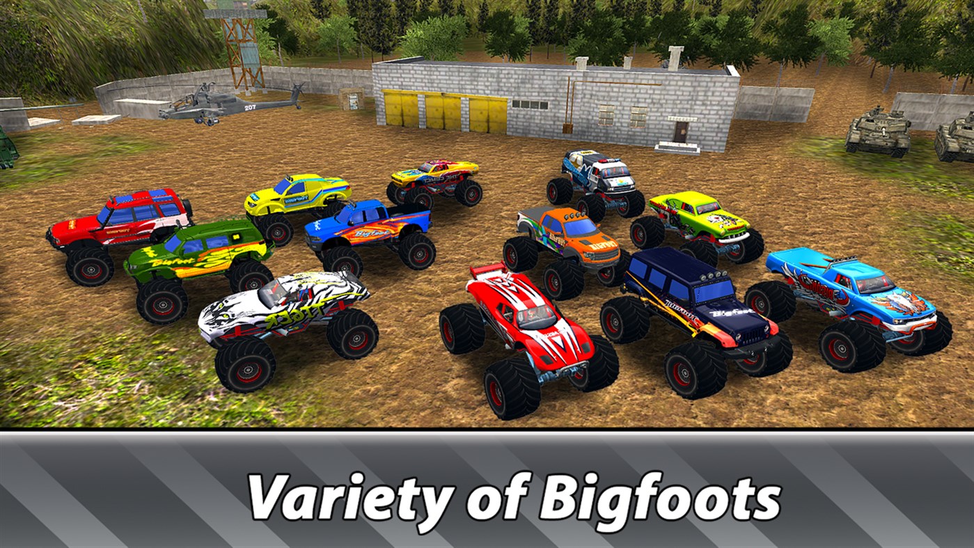 #3. Monster Truck Offroad Simulator (Windows) By: Game Mavericks