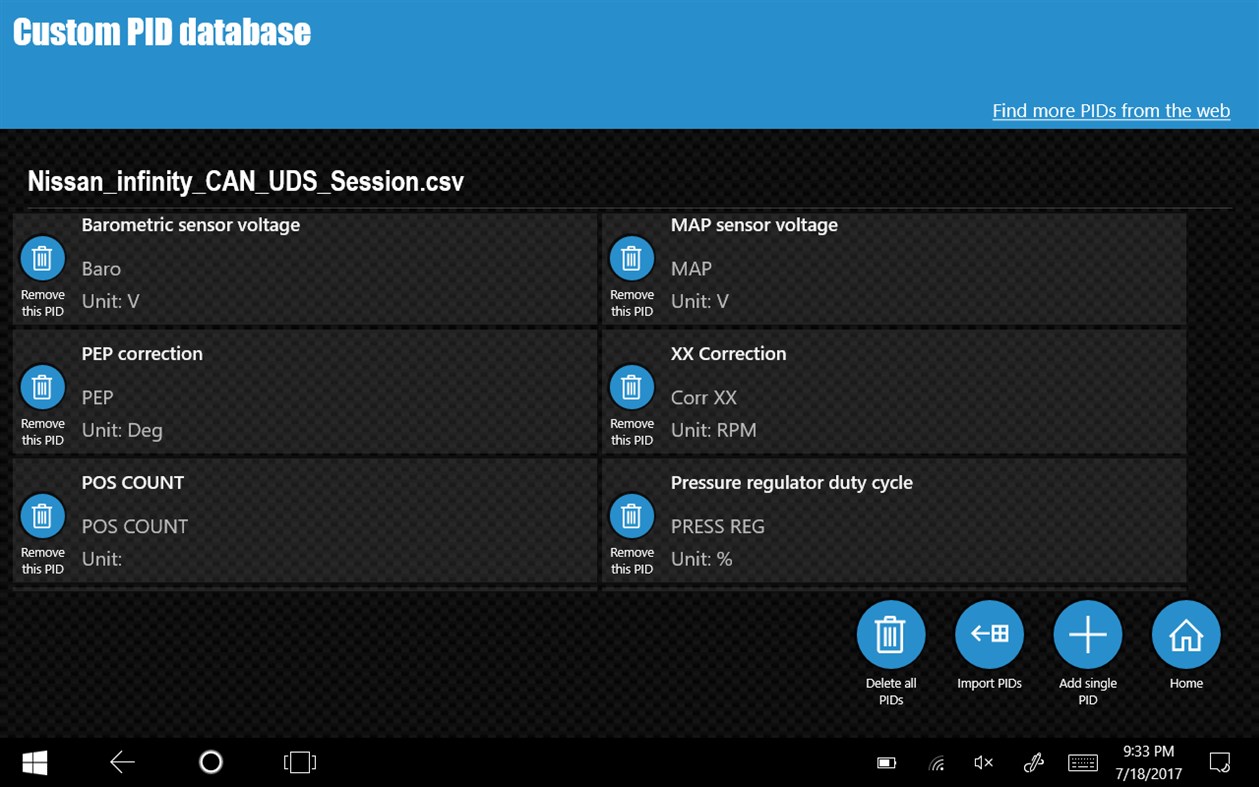 #8. OBD dash.Pro (Windows) By: FredsToolbox