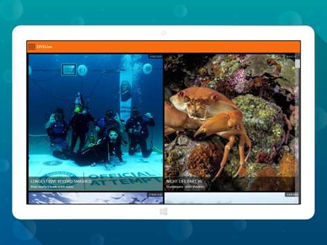 Dive Magazine Screenshots 1