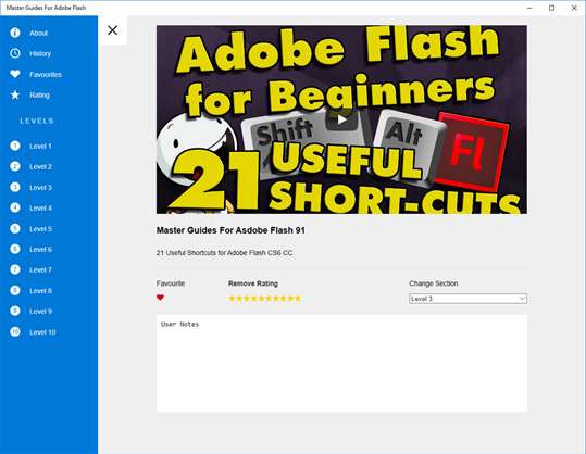 Master Guides For Adobe Flash screenshot 3