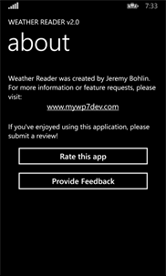 Weather Reader screenshot 8
