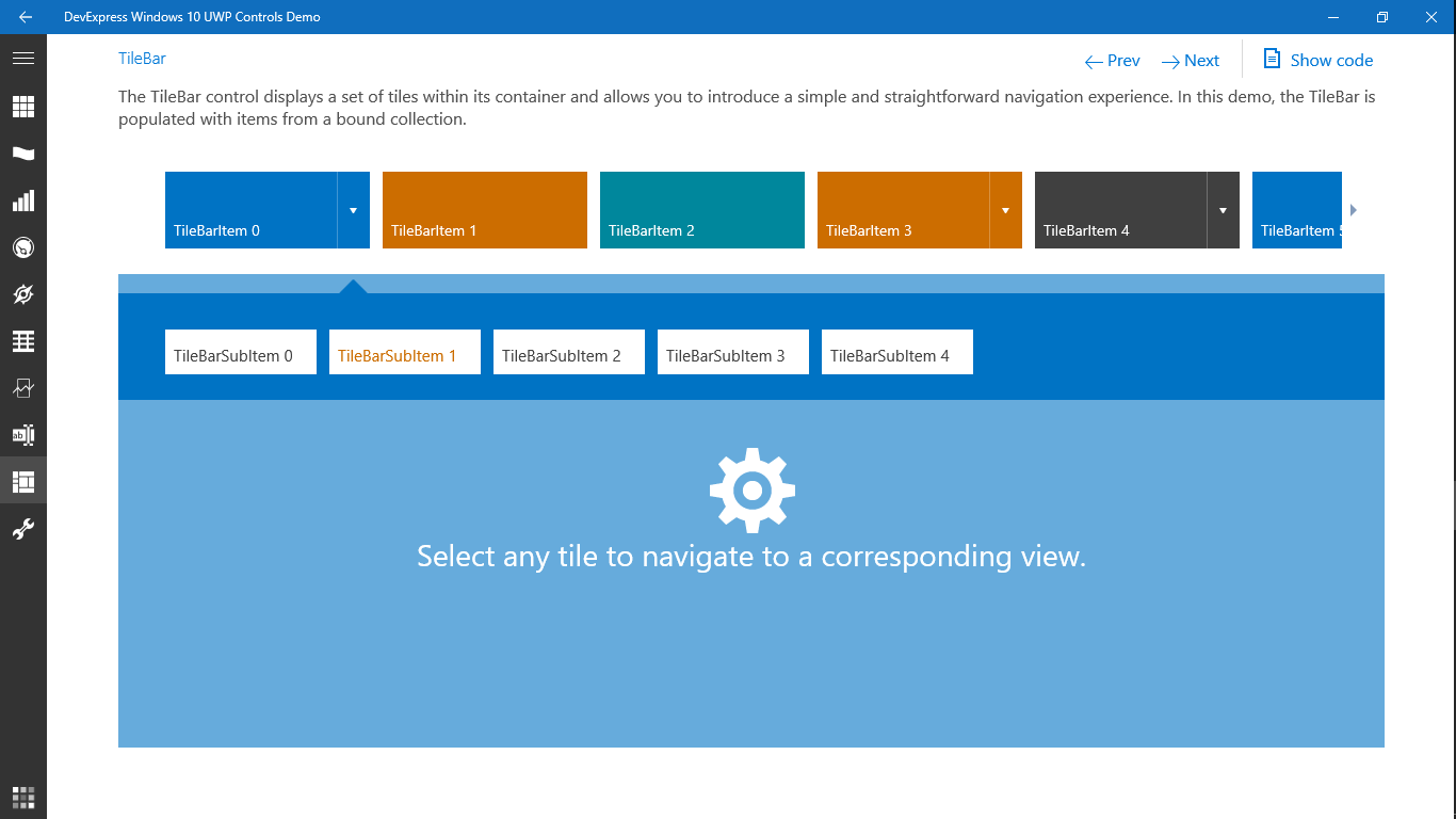 Demo windows