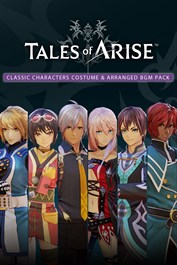 Tales of Arise - Paquete de atuendos de personajes clásicos y música de fondo con arreglos
