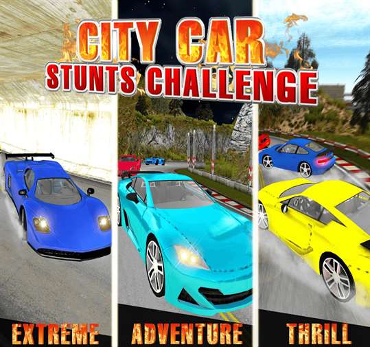 City Car Stunts Challenge 3D screenshot 1