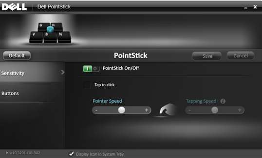 Dell PointStick Application screenshot 1