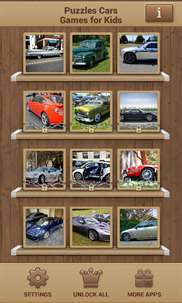 Puzzles Cars Games for Kids screenshot 2