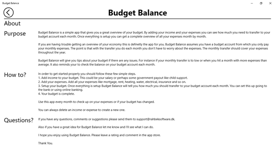Budget Balance screenshot 9