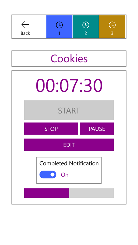 #2. ColorSwitch Timer+ Stopwatch+ (Windows) Bởi: Danaco
