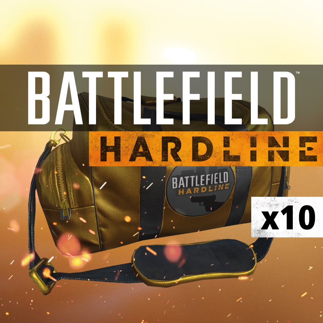 Battlefield Hardline 10 X Gold Battlepacks