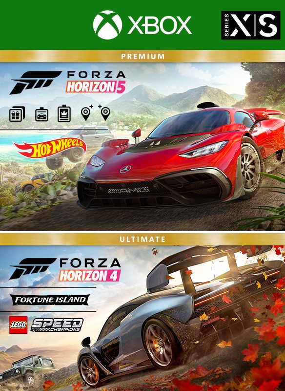 Forza Horizon 5 And Forza Horizon 4 Premium Editions Bundle On Xbox Price 