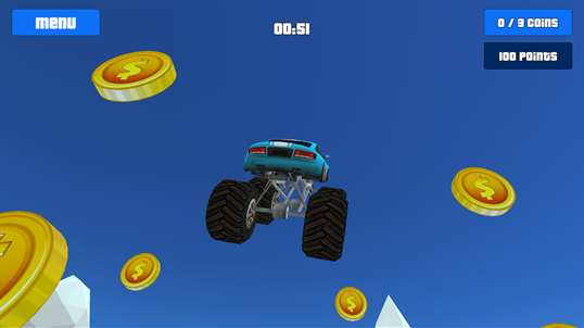Baby Monster Truck Ice Racing screenshot 7