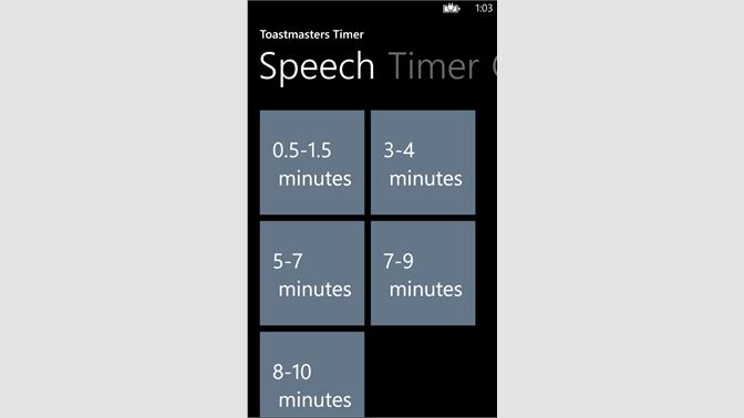 download toastmasters timing app