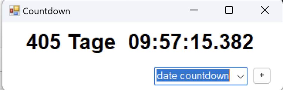Specific Date CountdownTimer (Windows) 由: Gorgeous