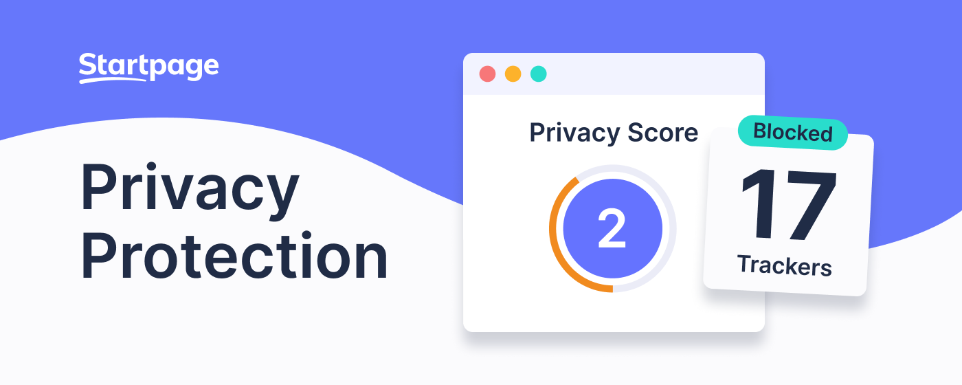Startpage Privacy Protection marquee promo image