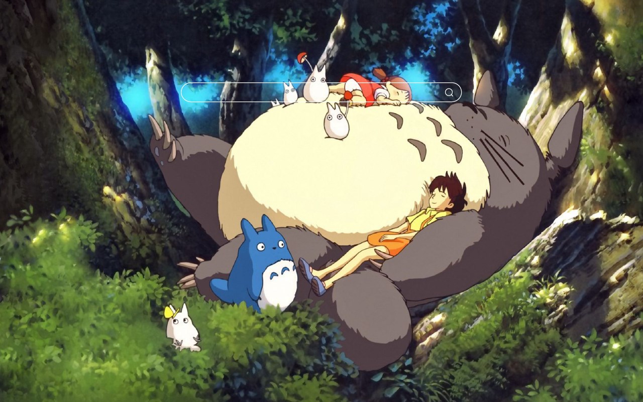 Totoro HD Wallpapers New Tab Theme