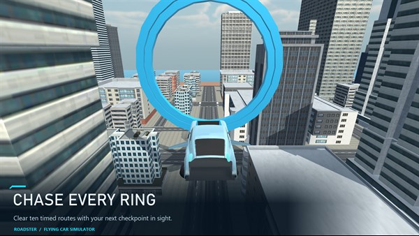 Roadster Flying Car Simulator — 3