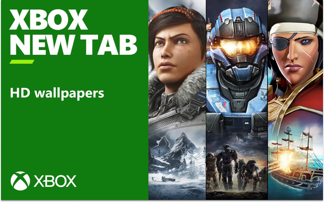 Xbox New Tab promo image