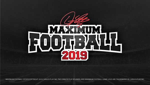 Maximum Football 2019 — 1
