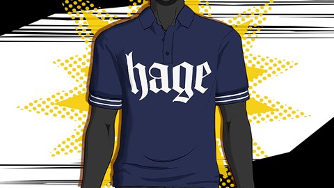 ONE PUNCH MAN: A HERO NOBODY KNOWS "hage" Polo Shirt