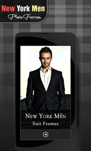 New York Men Suit Frame screenshot 1