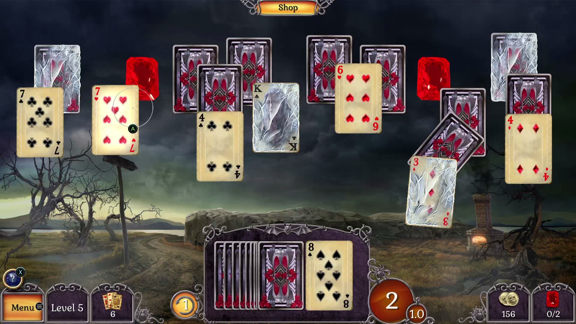 Jewel Match Twilight Solitaire