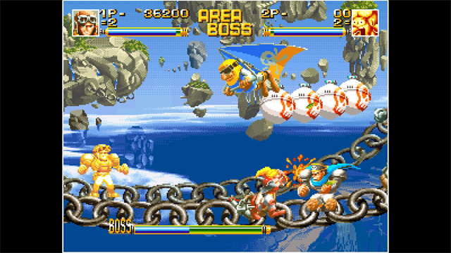 ACA NEOGEO TOP HUNTER RODDY & CATHY screenshot 1