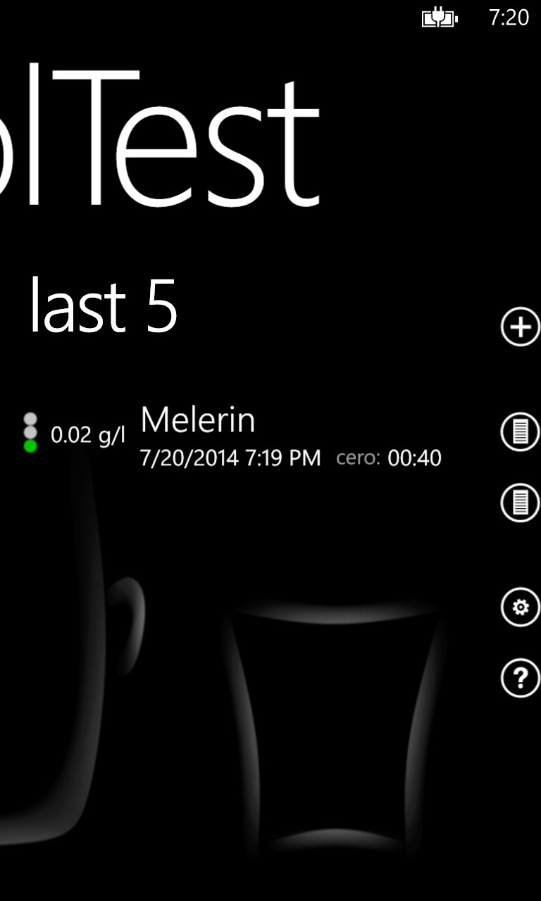 Screenshot 8 AlcoholTest windows