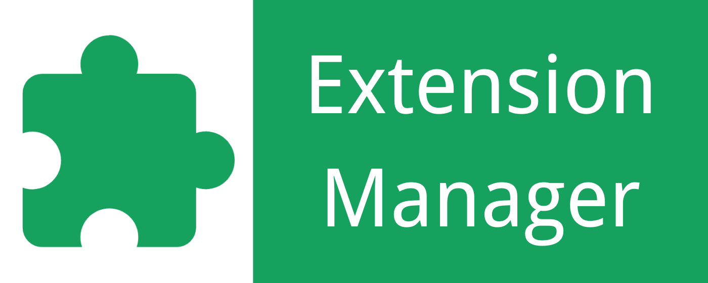 Extension Manager marquee promo image