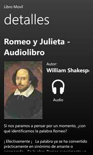 Romeo y Julieta - Audiolibro screenshot 2