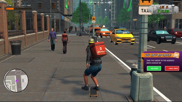 Urban Skater - Skateboard Delivery City Challenge — 1