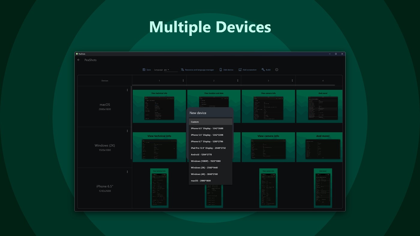 #2. PeaShots (Windows) 由: Mgenware