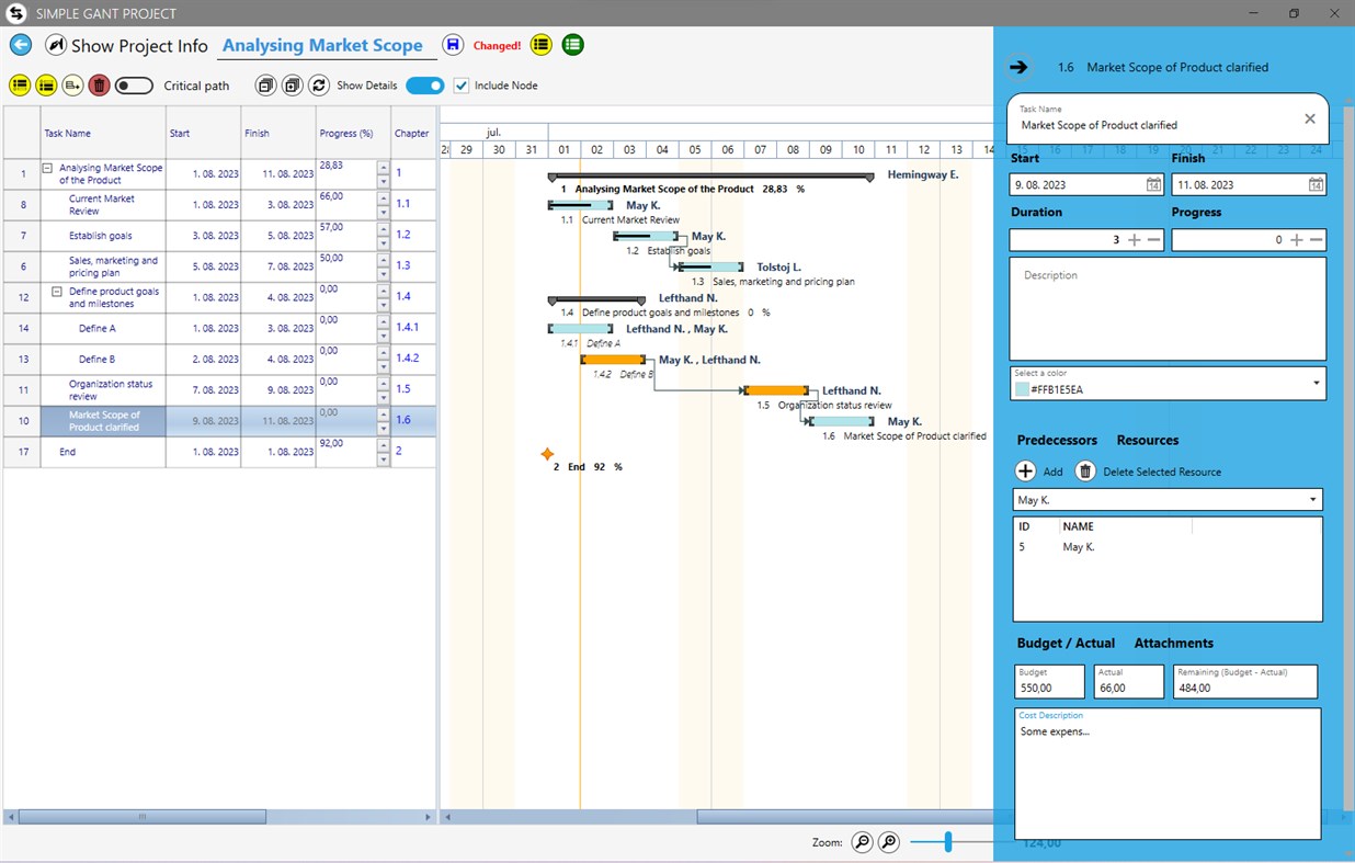 #3. Simple Gantt Project (Windows) 由: FiLiT Platform