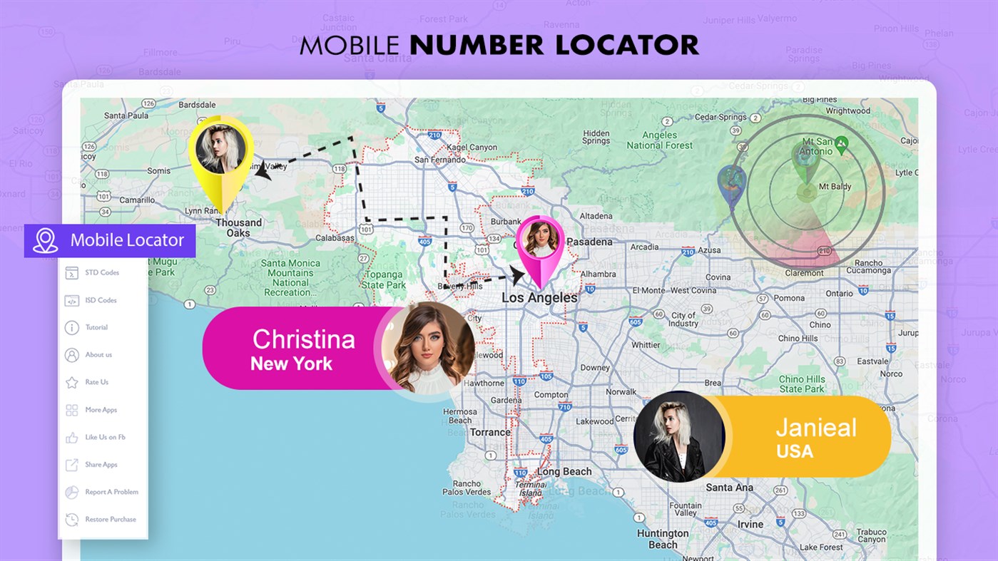 #1. Mobile Number Locator Offline (Windows) بواسطة: Queenloft