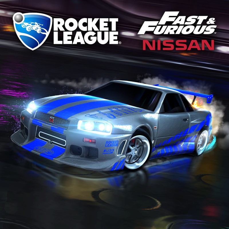 Rocket League Fast Furious 99 Nissan Skyline Gt R R34 Xbox