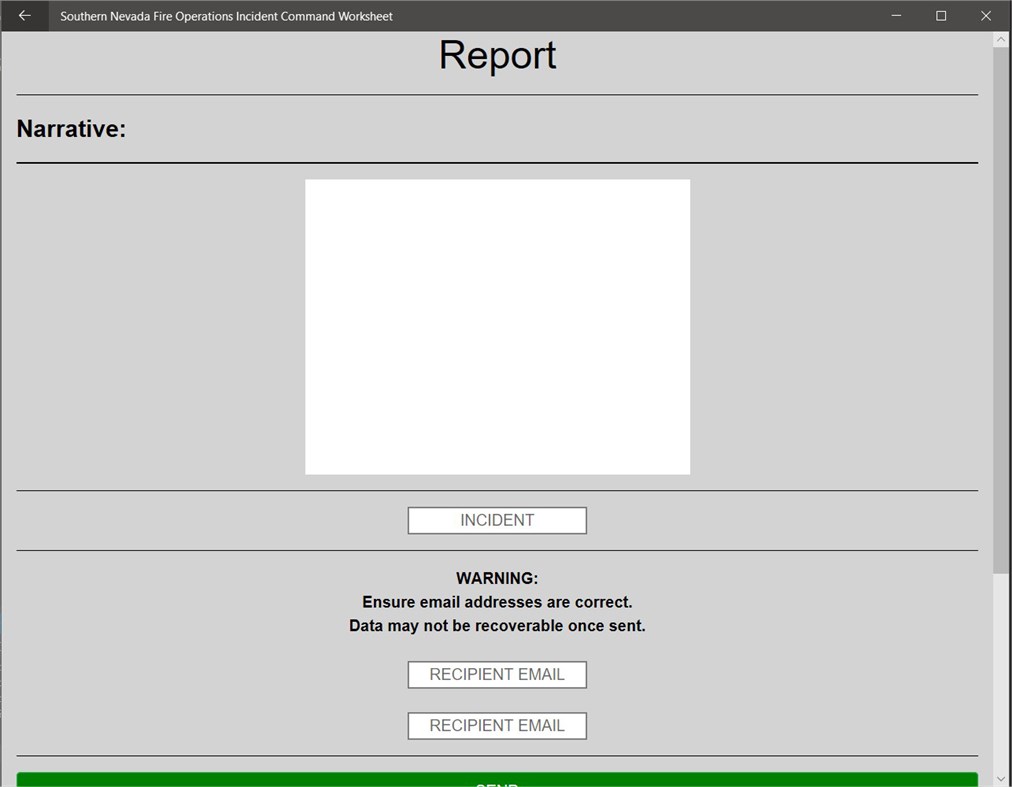 #4. Southern Nevada Fire Operations Incident Command Worksheet (Windows) By: Ancorale Digital Design