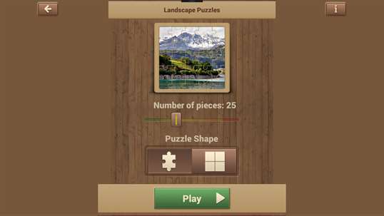 Landscape Puzzles screenshot 2