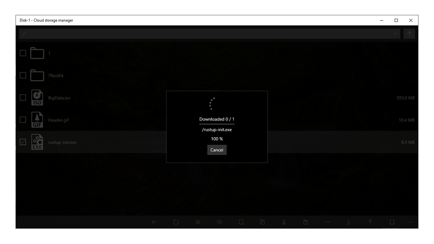 #4. Cloud storage manager (Windows) 由: Sergey-2025