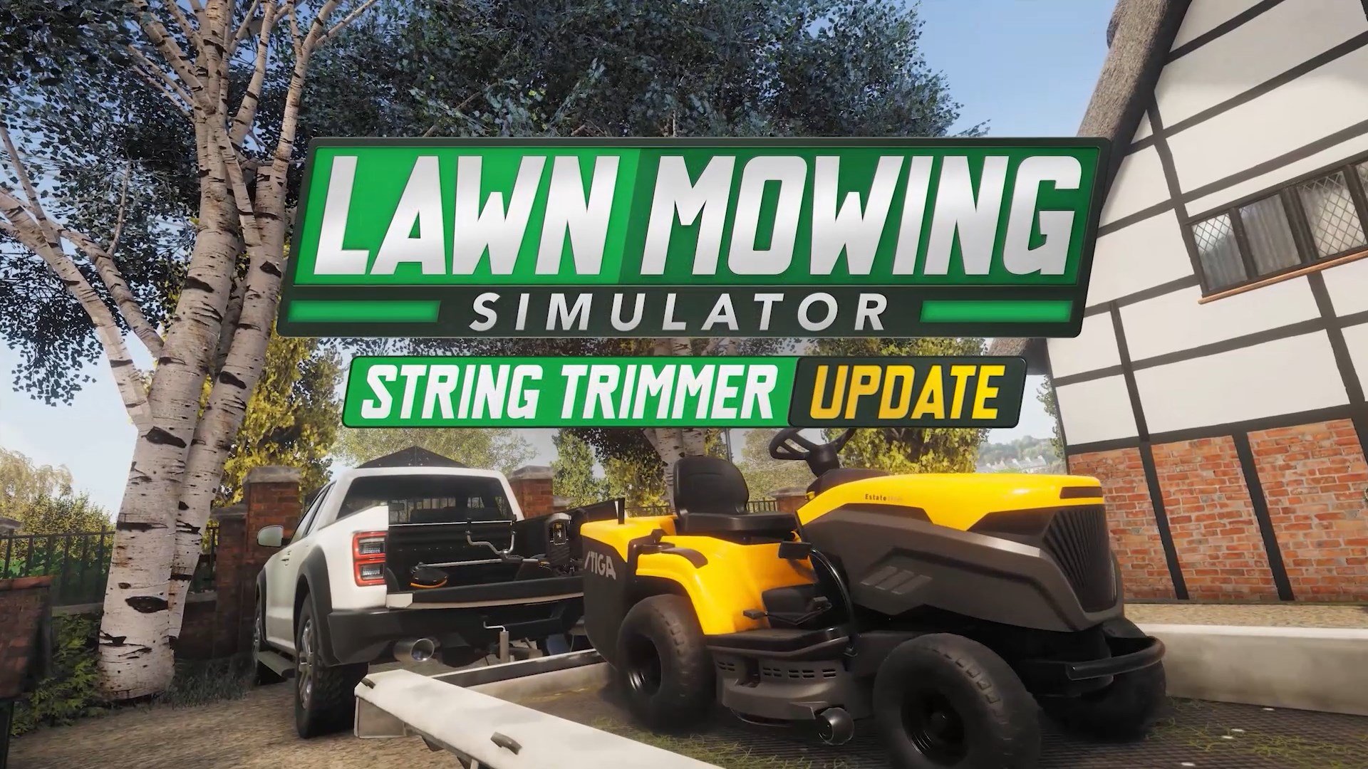Lawn Mowing Simulator screenshot thumbnail video