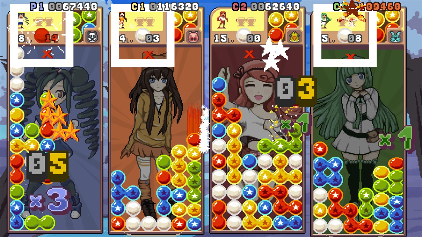 #1. Raining Blobs (Xbox) Bởi: Black Shell Media