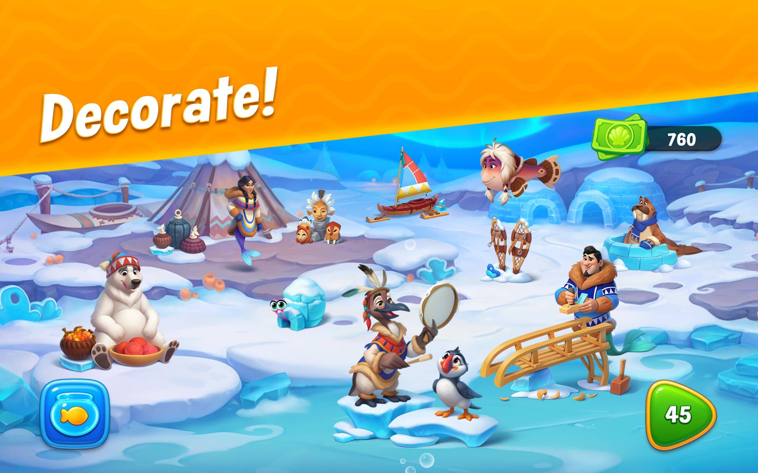 Fishdom screenshot