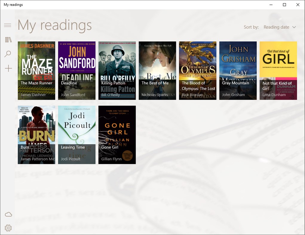 #1. My readings. (Windows) Oleh: Jean-Eric Hourchon