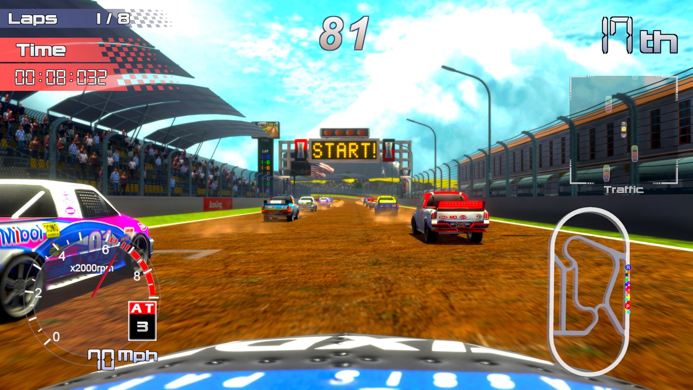 #8. Dirt Racing Bundle Rally & Speed Truck (Windows) By: Super Power Up Games