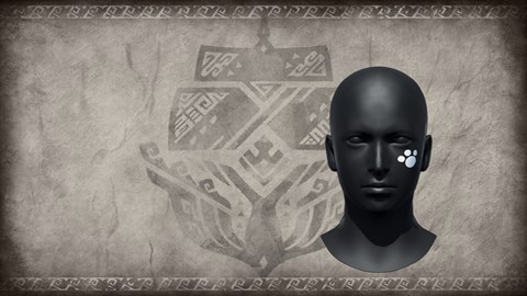 Pintura de rosto "Pegada"