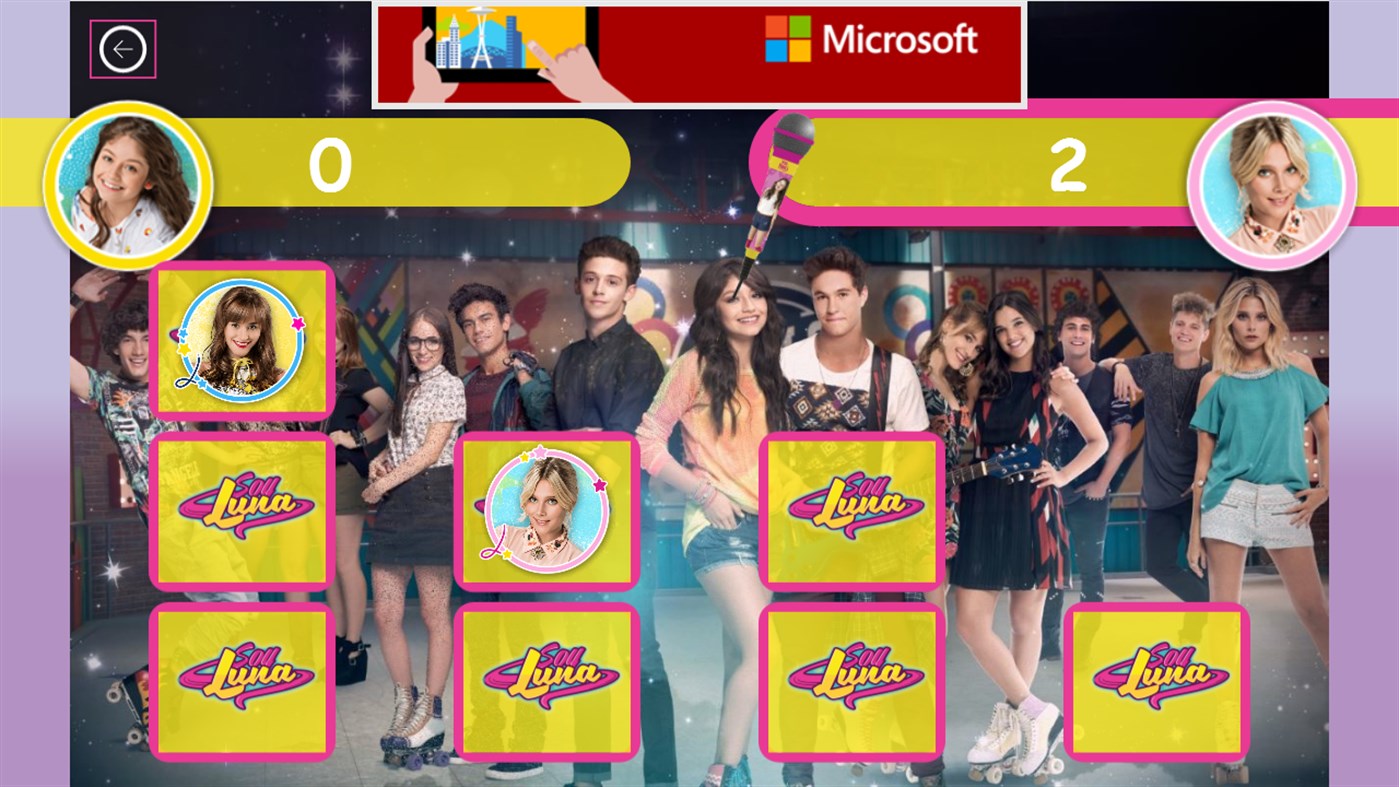 #3. Soy Luna Memory Game (Windows) 由: Damicolo
