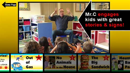 Stories and Signs with Mr.C screenshot 2