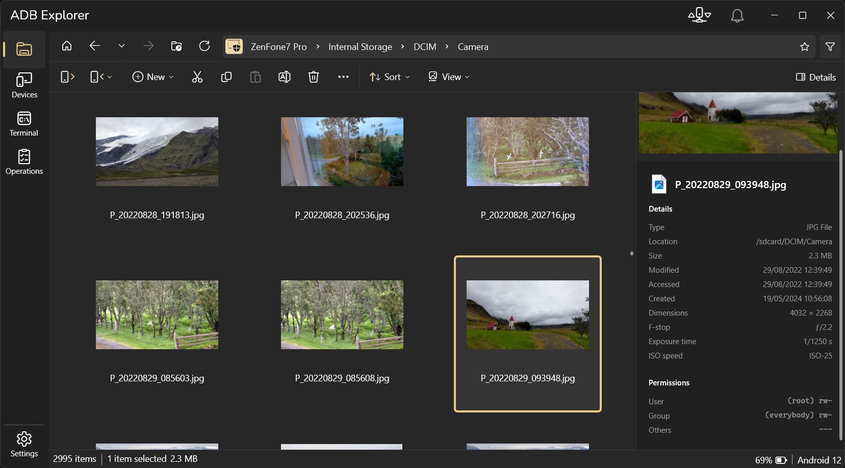 ADB Explorer screenshot
