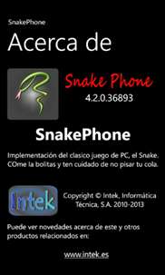 SnakePhone screenshot 8