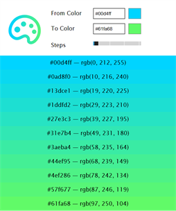 Converting Colors - Color Blender screenshot 2