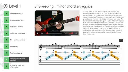 Guitar Lessons Solo Shred screenshot 2